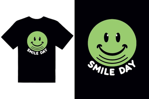 Ilustración vectorial del diseño del día mundial de la sonrisa