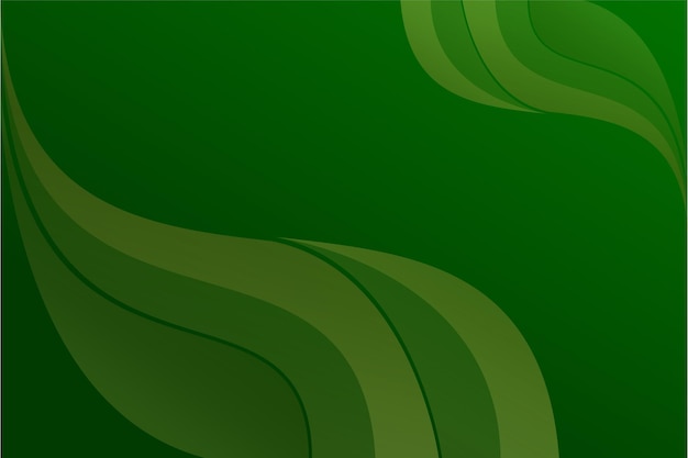 Ilustración vectorial de diseño de fondo abstracto verde
