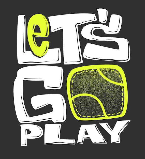 Ilustración vectorial de diseño de impresión gráfica de camiseta deportiva de tenis