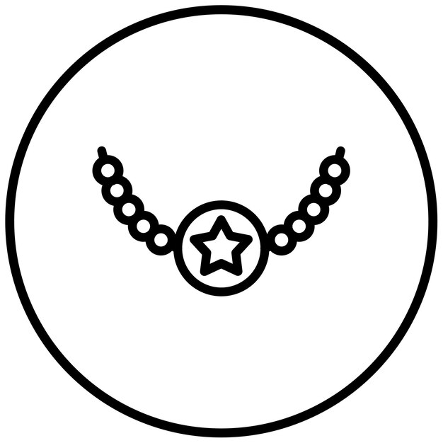 Ilustración vectorial de diseño de joyas