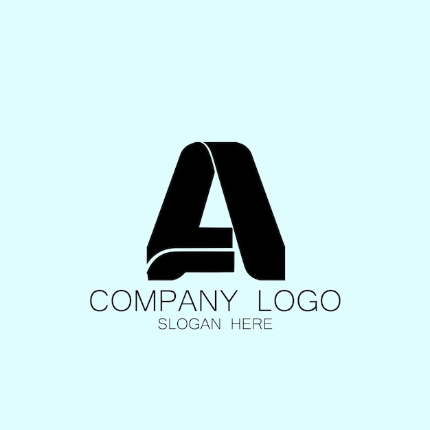 Ilustración vectorial del diseño del logotipo del alfabeto