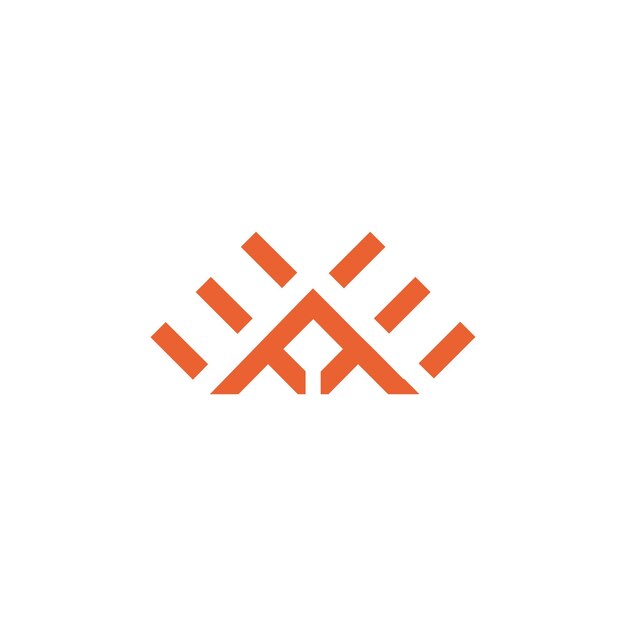 Ilustración vectorial del diseño del logotipo de la compañía de tecnología Creative W link connect