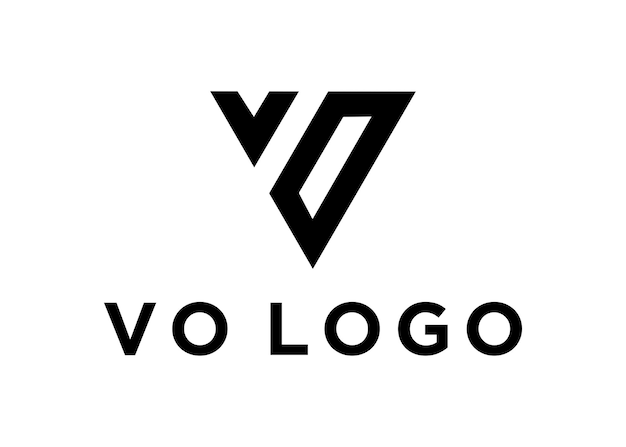 Ilustración vectorial del diseño del logotipo de la letra fw