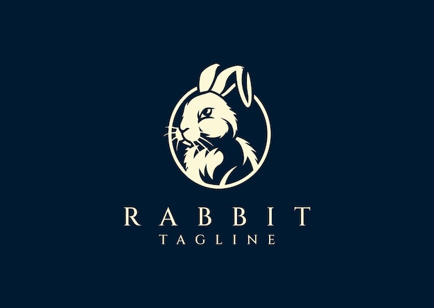 Ilustración vectorial del diseño del logotipo de Rabbit