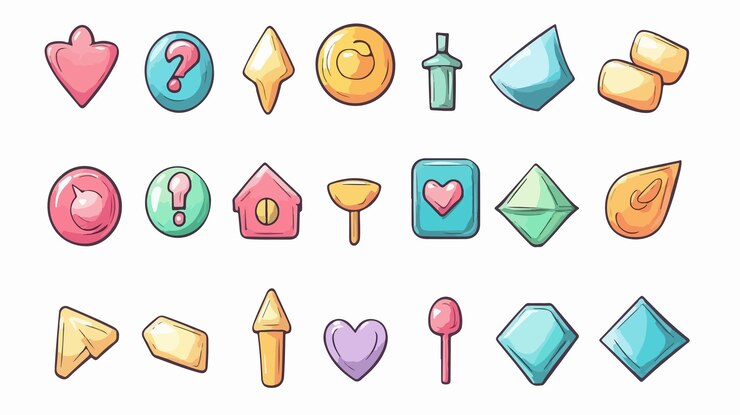 Vector ilustración vectorial de diseño moderno de cursor e icono