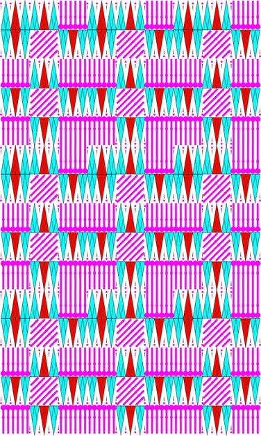 Ilustración vectorial de diseño de motivos de impresión de cera de patrón textil