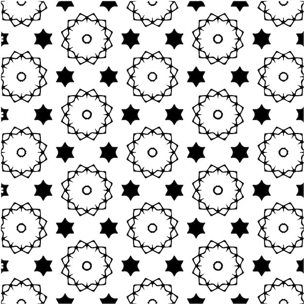 Ilustración vectorial de diseño de patrones