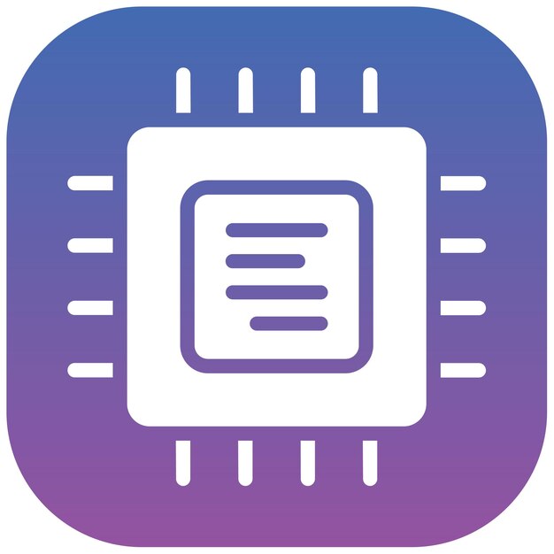 Ilustración vectorial de los dispositivos incrustados