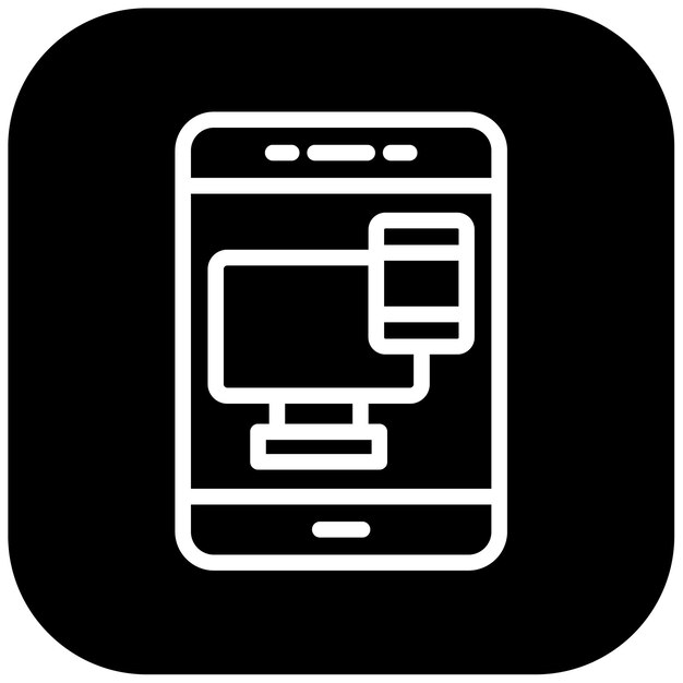 Ilustración vectorial de los dispositivos