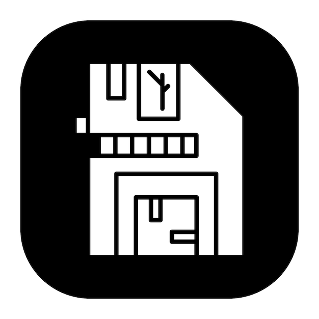 Ilustración vectorial de disquete