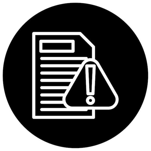 Ilustración vectorial de documentos fraudulentos