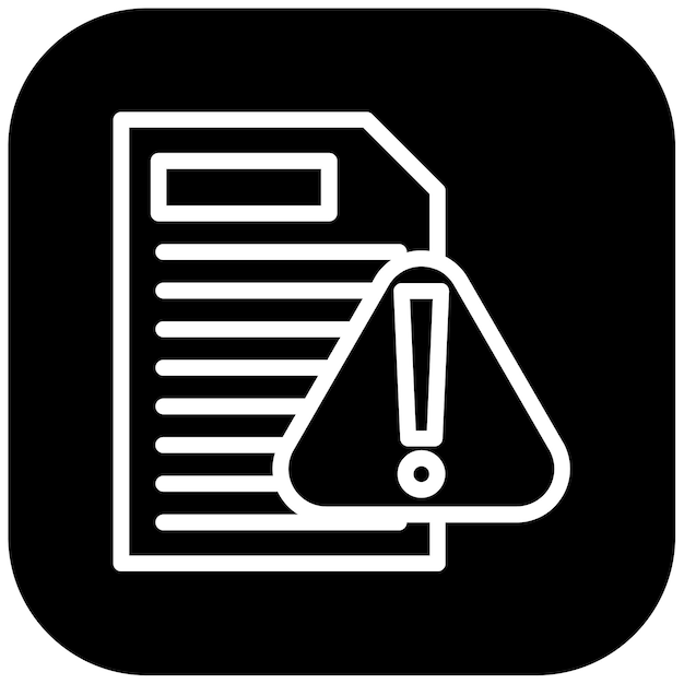 Ilustración vectorial de documentos fraudulentos