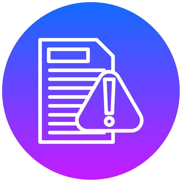 Ilustración vectorial de documentos fraudulentos