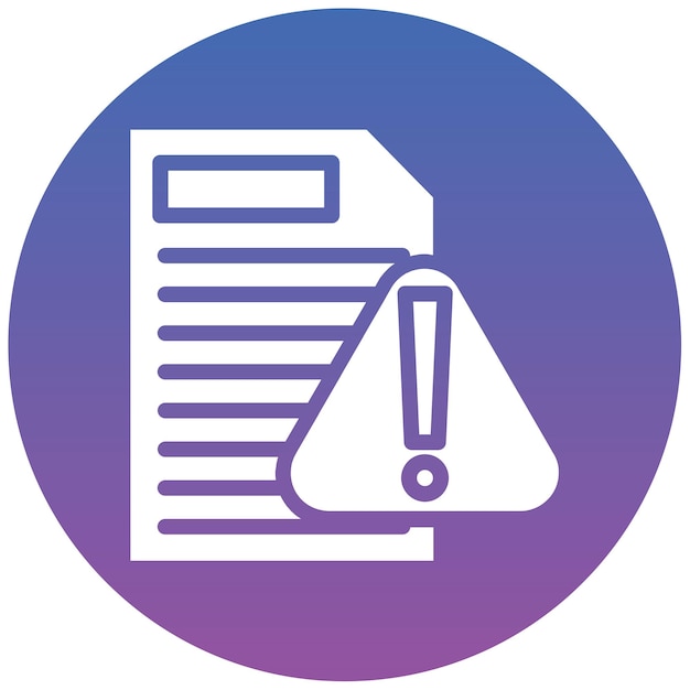 Ilustración vectorial de documentos fraudulentos