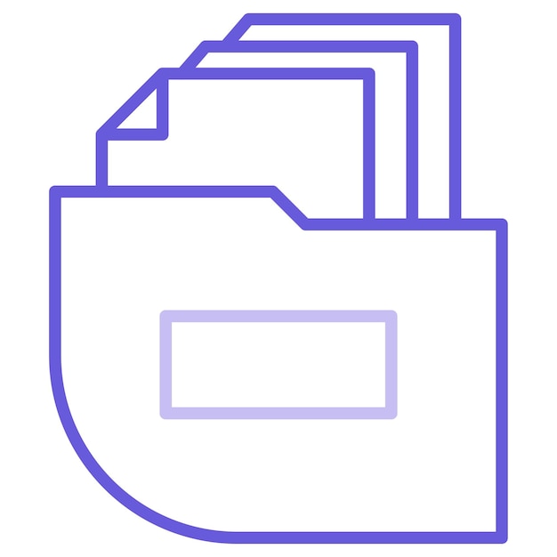 Ilustración vectorial de documentos