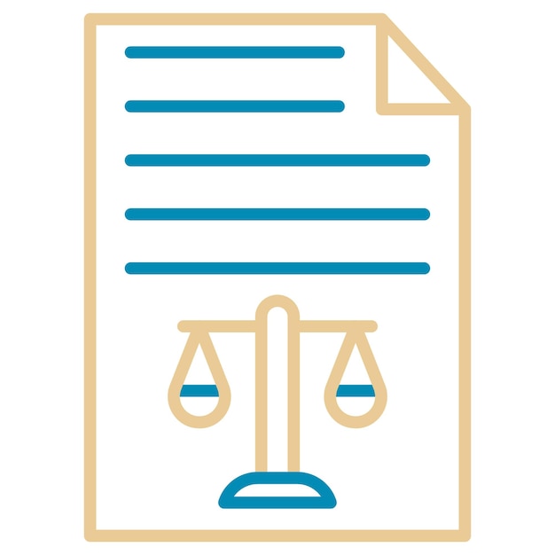 Ilustración vectorial de documentos