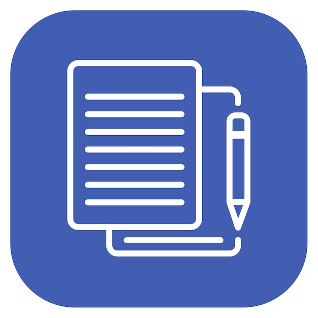 Ilustración vectorial de documentos