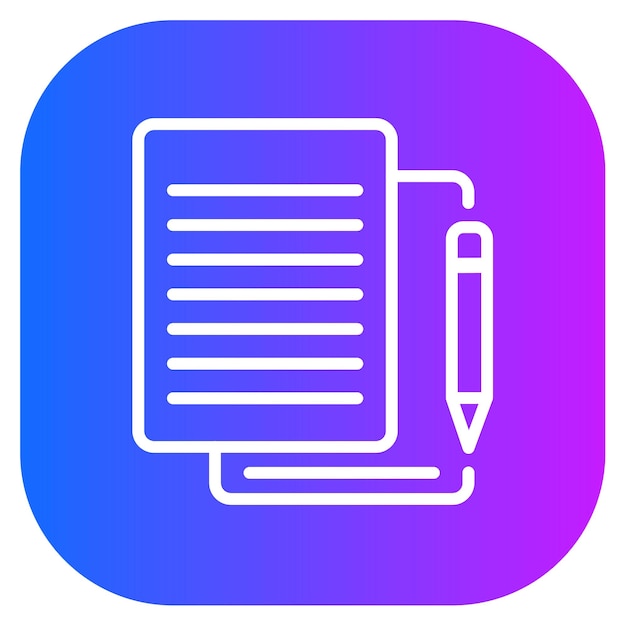 Ilustración vectorial de documentos