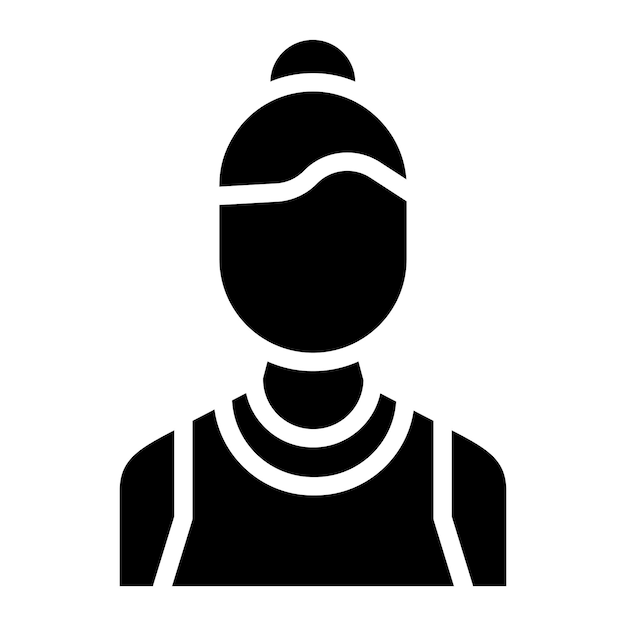 Ilustración vectorial de la doncella