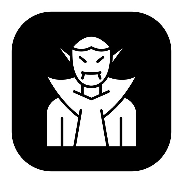 Ilustración vectorial de Drácula