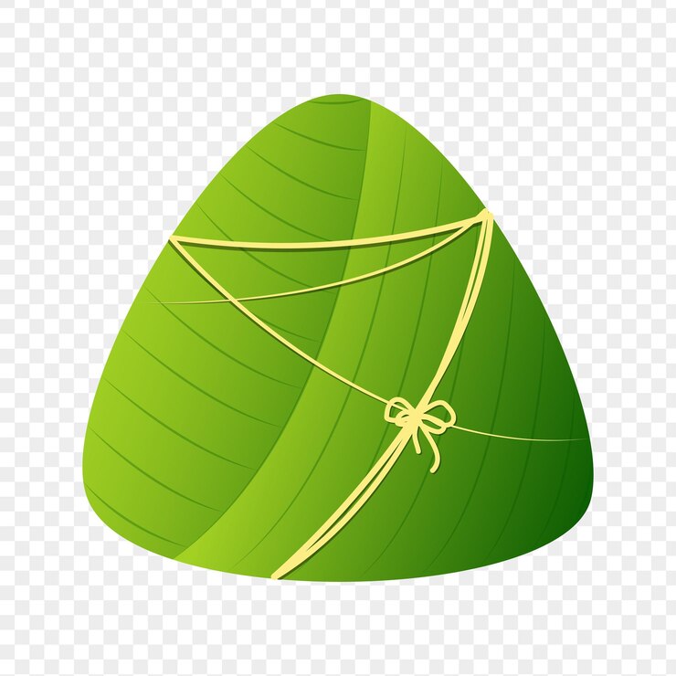 Vector ilustración vectorial de dumplings de arroz en un fondo transparente