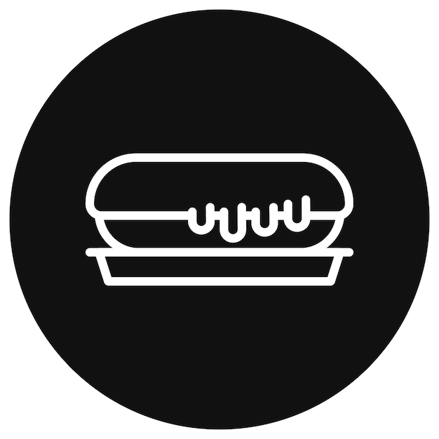 Ilustración vectorial de Eclair