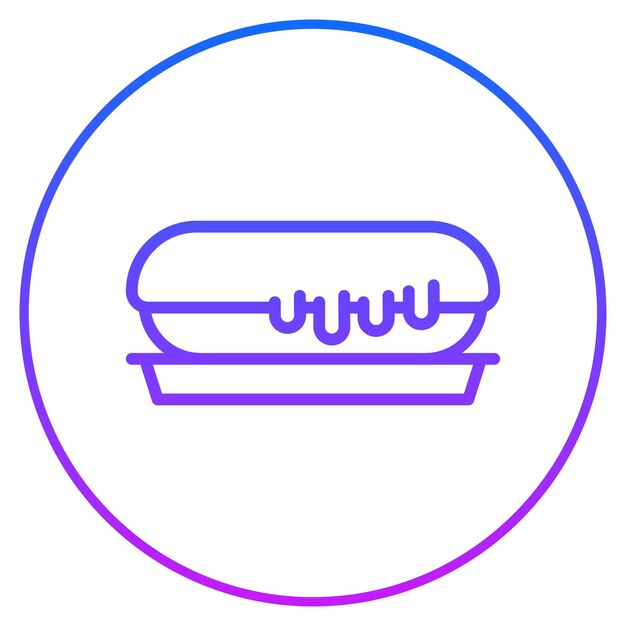 Ilustración vectorial de Eclair