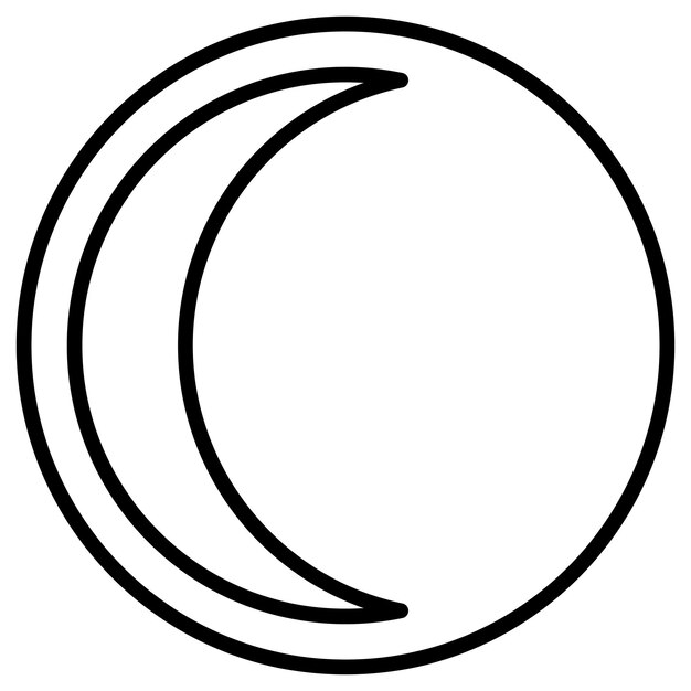 Ilustración vectorial del eclipse lunar