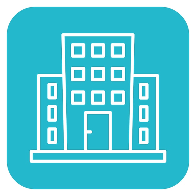 Ilustración vectorial del edificio