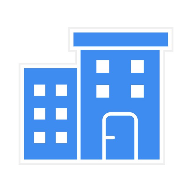 Ilustración vectorial del edificio