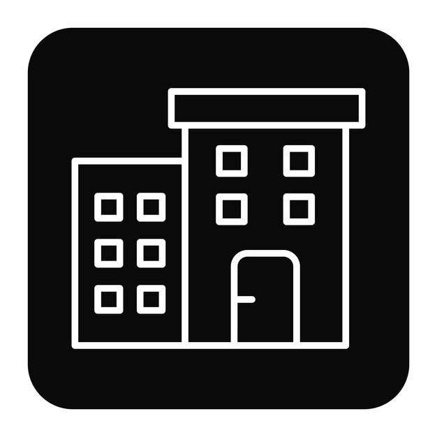 Ilustración vectorial del edificio