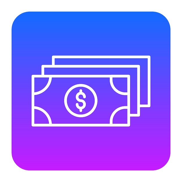 Ilustración vectorial en efectivo