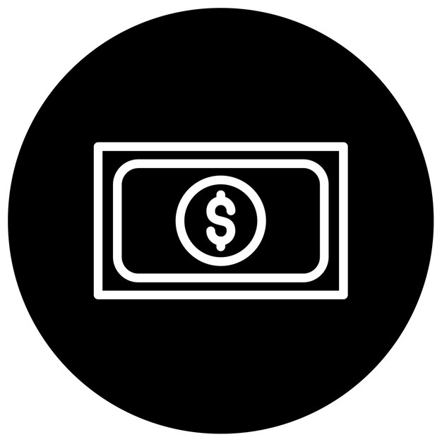 Ilustración vectorial en efectivo