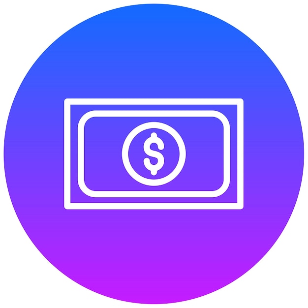 Ilustración vectorial en efectivo