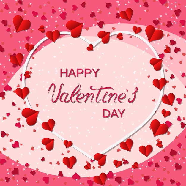 Ilustración vectorial elegante del día de San Valentín
