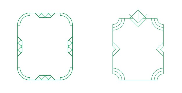 Ilustración vectorial de los elementos de diseño