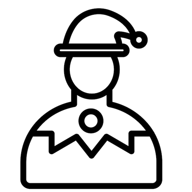 Ilustración vectorial de los elfos