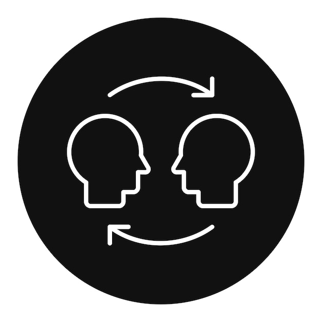 Ilustración vectorial de la empatía