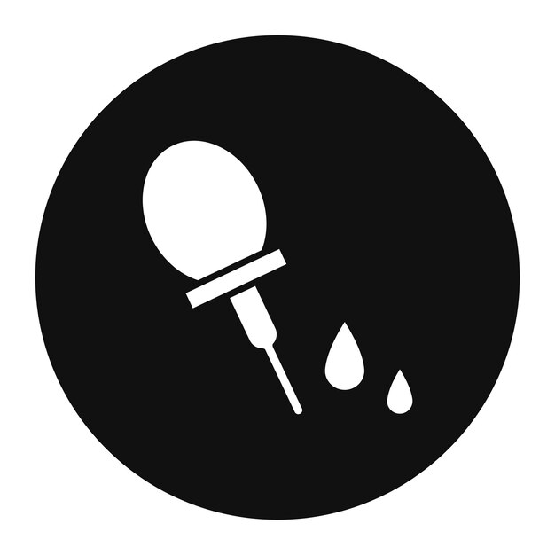 Ilustración vectorial del enema