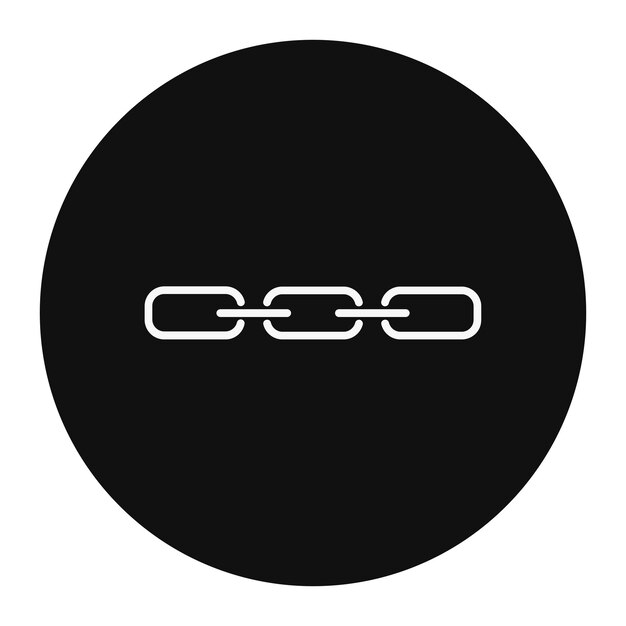 Ilustración vectorial de enlaces