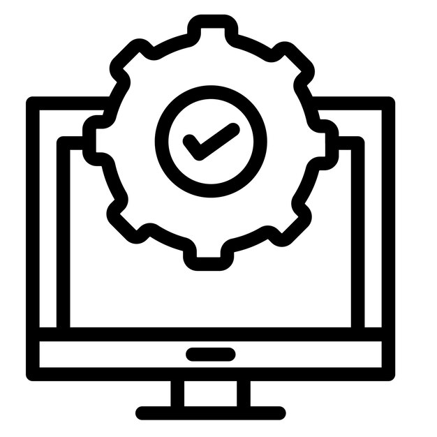Ilustración vectorial del entorno de ensayo