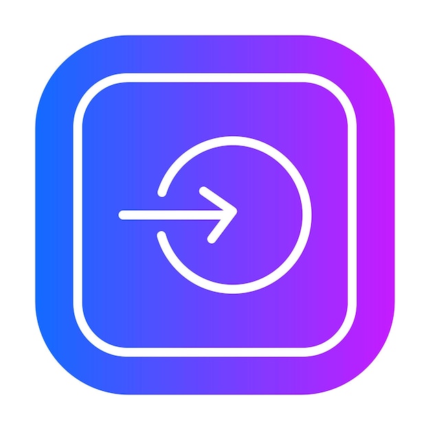 Ilustración vectorial de entrada