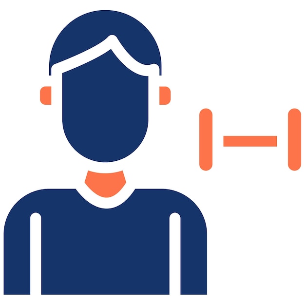 Ilustración vectorial de entrenamiento