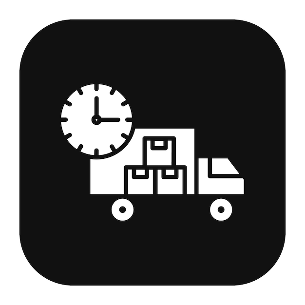 Ilustración vectorial de envío expreso