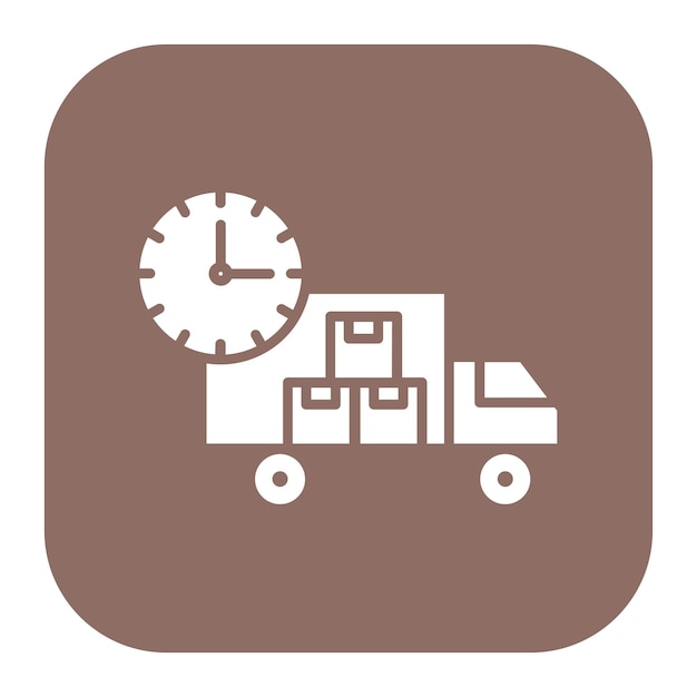 Ilustración vectorial de envío expreso
