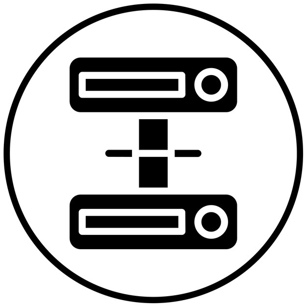 Ilustración vectorial de equilibrio de carga