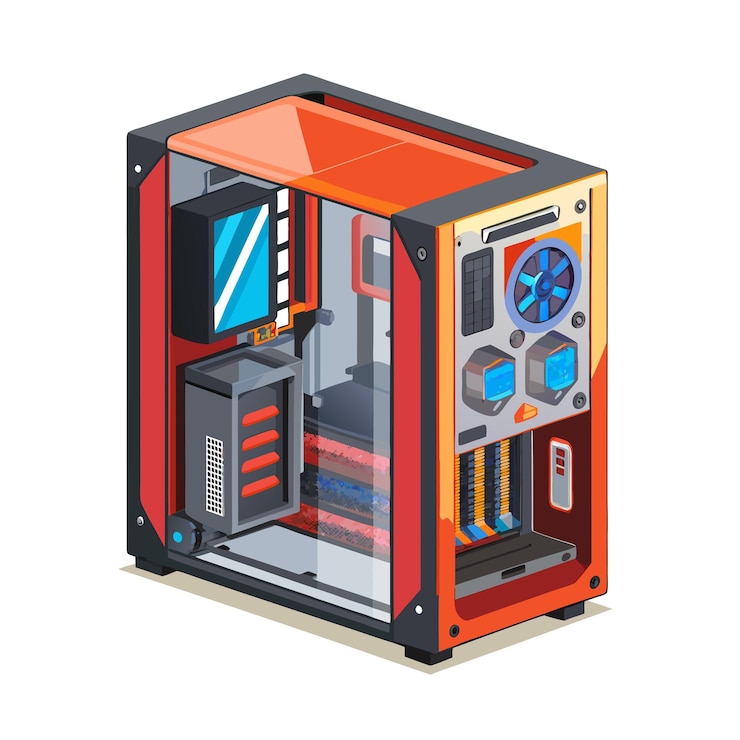 Vector ilustración vectorial de equipos de juego