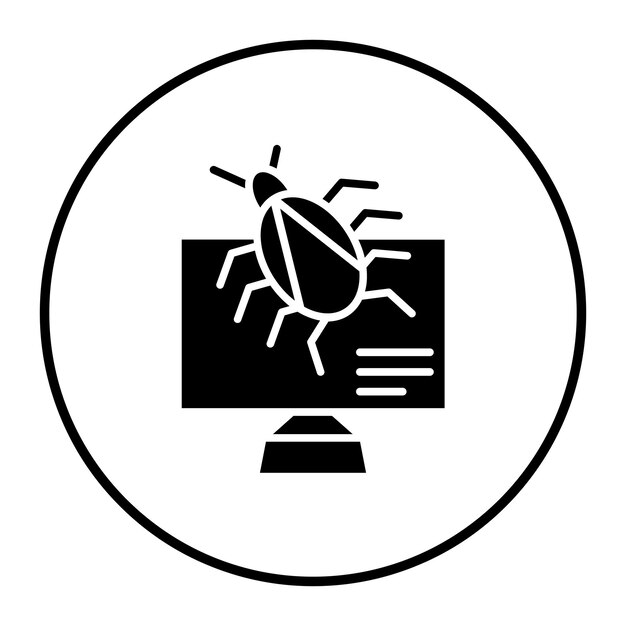 Ilustración vectorial de errores informáticos