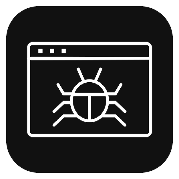 Ilustración vectorial de errores en el sitio web