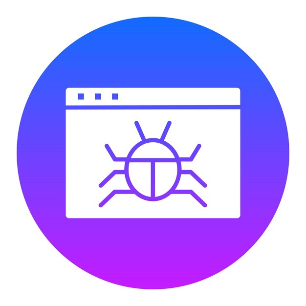 Ilustración vectorial de errores en el sitio web